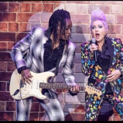 Kat Dyson on tour with Cyndi Lauper - Australia 2023